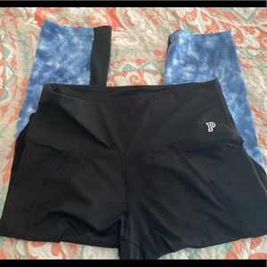 PINK ultimate crop leggings
